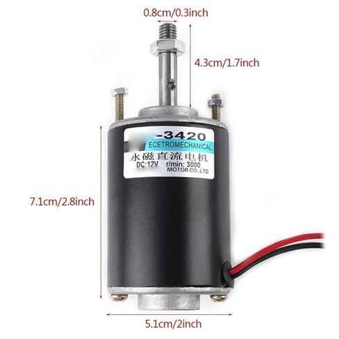 dc Electronic Starter for DIY Generator, Xd-3420 30W High Speed Cw/CCW Permanent Magnet Dc Electronic Starter, DIY Driver Parts : 3000 RPM (Size : 6000 RPM) in Kuwait
