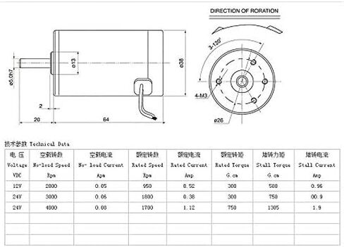 مشغل إلكتروني بتيار مستمر، مشغل إلكتروني بتيار مستمر 12 فولت، مشغل إلكتروني بتيار مستمر 24 فولت، 2000 دورة في الدقيقة 3000 دورة في الدقيقة 4000 دورة في الدقيقة 5000 دورة في الدقيقة 6000 دورة في الدقيقة 7000 دورة في الدقيقة 7 وات، 38 مشغل إلكتروني، أجزاء م in Kuwait