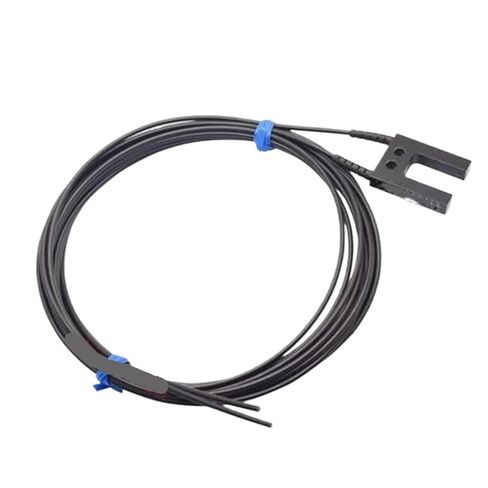 2pcs FFU1220 Slot Type Opposed Type Optical Fiber Sensor U-Type Amplifier Probe Terminal Machine Label Induction Switch in Kuwait