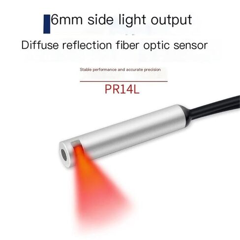 1pcs PR14L E32-D14L E32-D14LR Side View Optical Fiber Side Light Output Reflection Optical Fiber Sensor Probe in Saudi Arabia