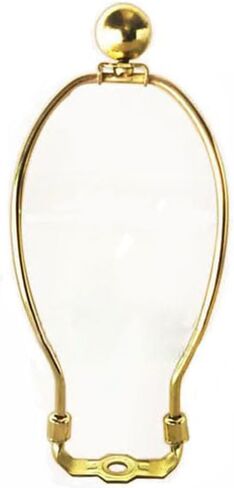 قيثارة مصباح شديدة التحمل مقاس 8 بوصات، مع تيجان وقواعد سرج خفيفة قابلة للفصل، تستخدم لمصابيح الأرضية ومصابيح الطاولة ومصابيح الحائط وما إلى ذلك، مجموعة واحدة من حاملات عاكس الضوء شديدة التحمل، ثريا (ذهبي) in Kuwait