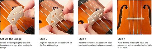 3/4 Violin for Kids Age 9-12, Violin 3/4 Size for Beginner, Student, Acoustic Fiddle with Case, Bow, Bridge, and Rosin (Pink) in Saudi Arabia