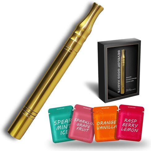 Natural Herbal Air Stick - Quit Bad Habit Air Device - Smoking Cessation Treatments - Upgraded Version Smokeless Inhaler | Flavored Air Diffuser Refreshing Support Smokeless Inhaler - 12 Pcs in Kuwait