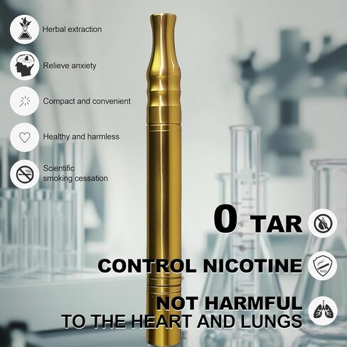 Natural Herbal Air Stick - Quit Bad Habit Air Device - Smoking Cessation Treatments - Upgraded Version Smokeless Inhaler | Flavored Air Diffuser Refreshing Support Smokeless Inhaler - 12 Pcs in Kuwait