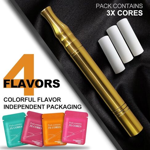 Natural Herbal Air Stick - Quit Bad Habit Air Device - Smoking Cessation Treatments - Upgraded Version Smokeless Inhaler | Flavored Air Diffuser Refreshing Support Smokeless Inhaler - 12 Pcs in Kuwait