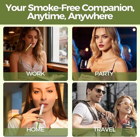 Mullein Herbal Diffuser Pen – Infused with Natural Extracts of Mullein, Thyme & Mint for Oral Freshening & Soothing Sensation, Up to 600 Uses per Stick (2PCS in Kuwait