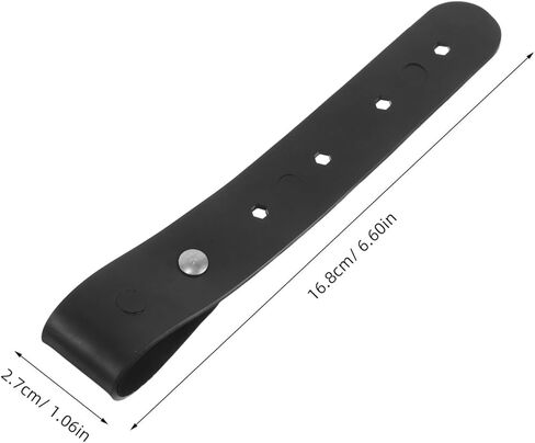 2 Pairs Piano Stand Straps: PU Leather Piano Lock Straps for Stand - Electronic Keyboard Secure Fixing Belt Holder for Concerts Parties in Saudi Arabia