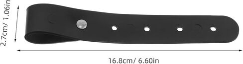2 Pairs Piano Stand Straps: PU Leather Piano Lock Straps for Stand - Electronic Keyboard Secure Fixing Belt Holder for Concerts Parties in Saudi Arabia
