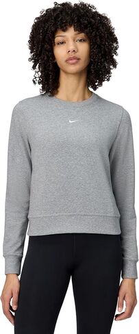 Nike Women's Dri-FIT One Crew-Neck French Terry Sweatshirt in Saudi Arabia