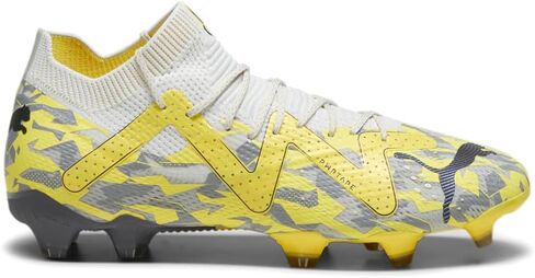 PUMA MENS FUTURE FISTIMATE FIRMENT GOUNDARTEIL GROUN SACCER SLEATS المرابط ، أرضية ثابتة - أصفر in Saudi Arabia
