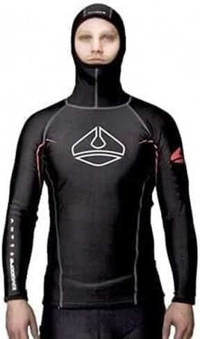 Lavacore Men's Polytherm Sleeve Hooded Shirt for Watersports Medium in Kuwait