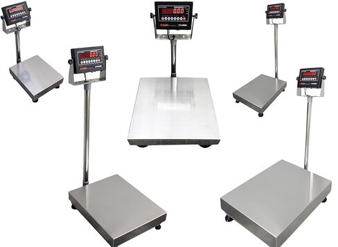 SellEton SL-915-Series NTEP Legal for Trade Bench Scale with Stainless Steel Bench top & Free Software | 12" x 12" Capacity: 100 lb x 0.02 lb in Saudi Arabia