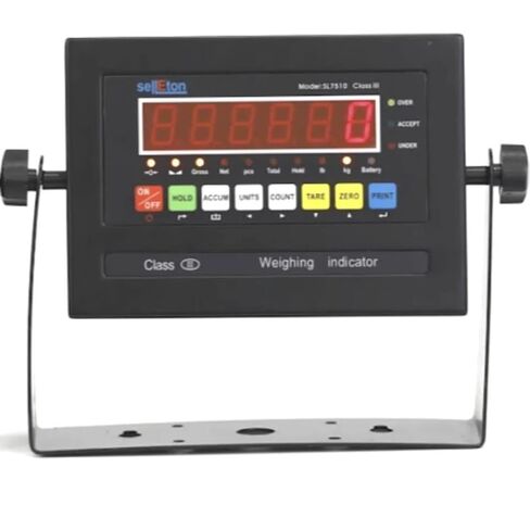 SellEton SL-915-Series NTEP Legal for Trade Bench Scale with Stainless Steel Bench top & Free Software | 12" x 12" Capacity: 100 lb x 0.02 lb in Saudi Arabia