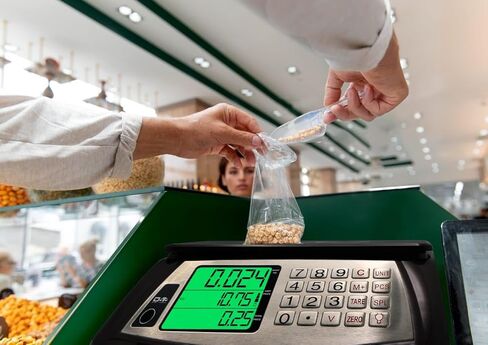 Price Computing Scale, Commercial Food Scale, Counting Function,66lb/30kg,1g, Rechargeable, Waterproof Design, Stainless Steel Keys,Large LCD for Produce, Farmers Market, Grocery, Deli, Meat, Retail in Saudi Arabia