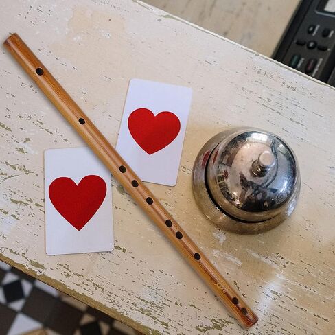 EXCEART Wood Piccolo Flute - فلوت خشبي بيكولو خشبي آلة موسيقية عيد ميلاد موسيقية صينية تقليدية للمبتدئين (مفتاح G) in Saudi Arabia