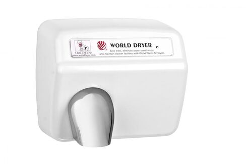 Model A Durable Hand Dryer Finish: Steel White, Voltage: 110-120 V, 20 Amps in Kuwait