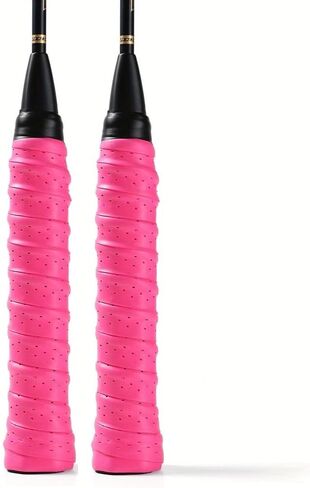 2 PCS Tennis Racket Grip Tape Badminton Racket Grip Tape for Tennis Badminton Squash Rackets in Saudi Arabia