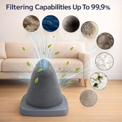 4 PCS Replacement Filters Compatible with Eureka NES215A / NES212/ NES215 Blaze Stick Vacuum Cleaner, Fits Model N0101 N0102 Series,2 Pack Vacuum Filters & 2 Pack Pre-Motor Filters in Saudi Arabia