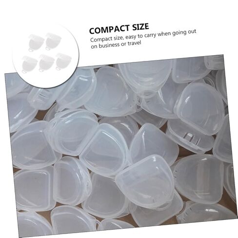 5pcs Boxing Storage Case Set, Sturdy Denture Holder Boxes for Sports, Dental Organizer Containers Suitable for Boxing and Athletic Use in Saudi Arabia
