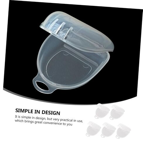 5pcs Boxing Storage Case Set, Sturdy Denture Holder Boxes for Sports, Dental Organizer Containers Suitable for Boxing and Athletic Use in Saudi Arabia