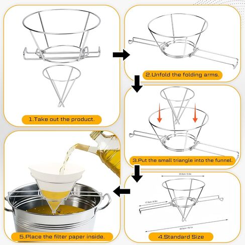 Maple Syrup Evaporator Pan 24 x 18 x 6 Inch with 10" Fryer Filter Stand 10 Pcs Fryer Oil Filter a Thermometer Stainless Steel Maple Syrup Pan for Boiling Syrup for Home Outdoor in Saudi Arabia