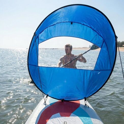 Kayak Sail, Downwind Wind Sail Paddle Board Instant Popup for Kayak Boat in Saudi Arabia