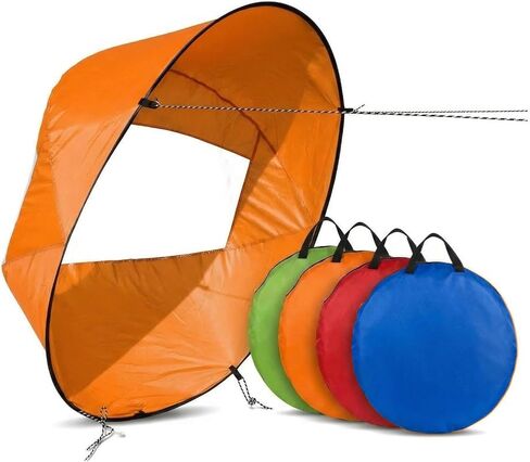 Kayak Sail, Downwind Wind Sail Paddle Board Instant Popup for Kayak Boat in Saudi Arabia