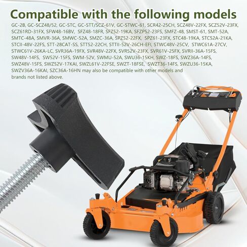 481625-01 Three Arm Nut Knobs Lawn Mower Handle Knob for Scag Grass Catcher Cheetas Turf Tiger STT52-22CH, STTII-52V-26CH-EFI, STWC48V-25CV, STWC61A-27CV, STWC61V-26KA-LC in Kuwait