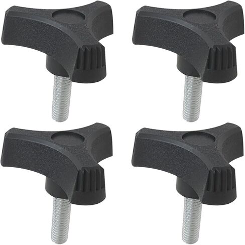 481625-01 Mower Deck Wing Nut Three-arm Knob 3/8-16, Fits for Scag Grass Catcher Cheetah and for Turf Tiger STCII-48V-22FS STT-28CAT-SS STT52-22CH 4PK in Kuwait