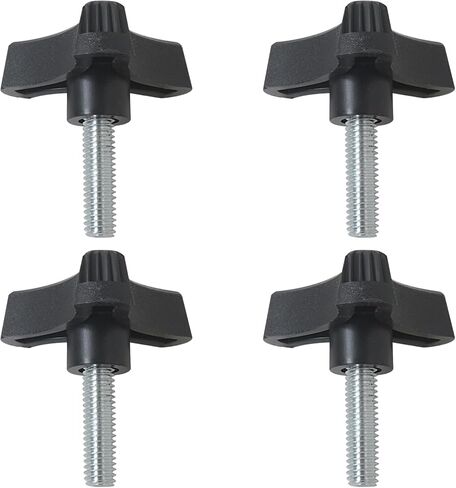 481625-01 Mower Deck Wing Nut Three-arm Knob 3/8-16, Fits for Scag Grass Catcher Cheetah and for Turf Tiger STCII-48V-22FS STT-28CAT-SS STT52-22CH 4PK in Kuwait