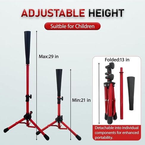 شبكة تدريب البيسبول والكرة اللينة مقاس 5 × 5 أقدام للأطفال، مع تي شيرت شبابي أحمر ومنطقة الضرب، شبكة ضرب محمولة في الفناء الخلفي للكرة اللينة والبيسبول، مثالية للأطفال بعمر 12 عامًا أو أقل in Kuwait