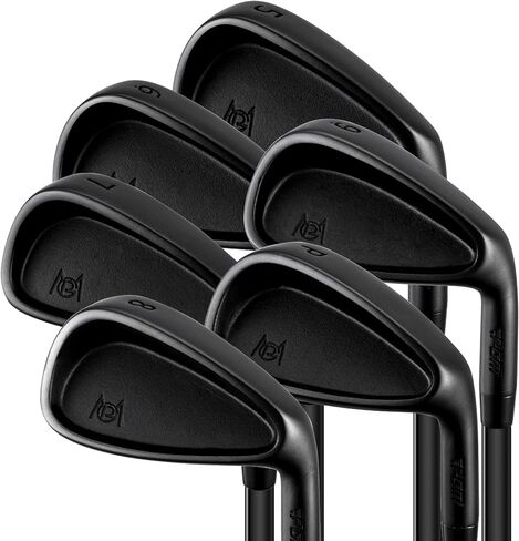 PGM Golf Clubs Irons Set (5, 6, 7, 8, 9, PW,) with Graphite Shafts for Right-Handed Golfers, CNC-Milled deep Grooves and alow Center of Gravity in Saudi Arabia
