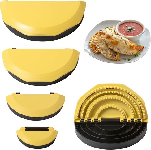 4-in-1 Tortilla Sealer Crimper Press, Tacos Tortilla Crimper & Quesadilla Maker, 10"+8"+6"+4" Detachable & Adjustable Crimpit Tortilla Crimper for Burritos, Sandwich, Dishwasher Safe in Saudi Arabia
