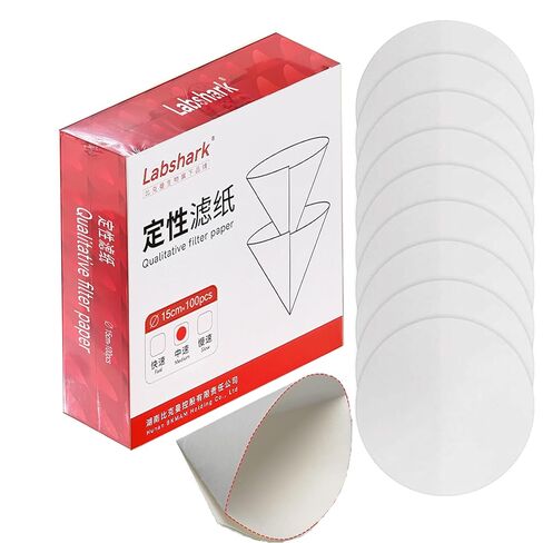 7cm Diameter Cellulose Lab Filter Paper,Qualitative Filter Paper Circles, 20 Micron Particle Retention, Medium Flow Filtration Speed (70mm) in Kuwait