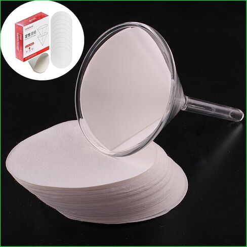 7cm Diameter Cellulose Lab Filter Paper,Qualitative Filter Paper Circles, 20 Micron Particle Retention, Medium Flow Filtration Speed (70mm) in Saudi Arabia