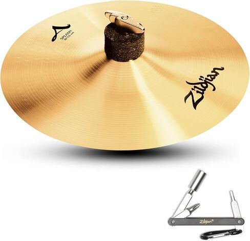 Zildjian A0211 10" Splash Drumset Cymbal With High Pitch And Bright Sound With ZKEY in Kuwait