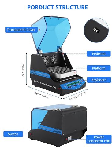 NEWTRY Lab Incubator Shaker 2 in 1 Scientific Incu-Shaker Shaking Incubator with Temperature and time Setting 50-300rpm 5-60℃ 20mm Circumferential Rotation in Kuwait
