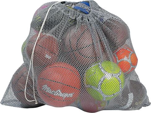 حقيبة معدات شبكية - 81.28 سم × 91.44 سم و60.96 سم × 91.44 سم - إغلاق بحبل سحب منزلق قابل للتعديل. حقيبة شبكية مثالية للآباء أو المدربين، مما يجعل من السهل نقلها والحفاظ على تنظيم أدواتك الرياضية. in Kuwait