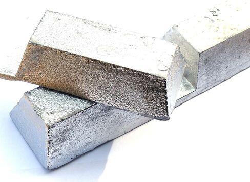 سبيكة مصبوبة للرصاص (سبيكة 10 رطل - 2% قصدير، 6% أنتيمون، 92% رصاص) من شركة MS MetalShipper in Kuwait