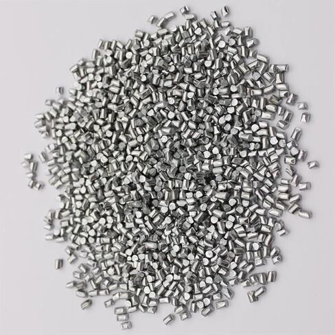 كريات معدنية من الزنك عالية النقاء 99.99% طلقة صغيرة من جزيئات كتلة الزنك حبيبات معدنية غير مؤكسدة للتجارب وأبحاث تنقية الطلاء الكهربائي (1 مم * 1 مم، 100 جرام) in Kuwait