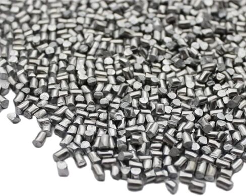 كريات معدنية من الزنك عالية النقاء 99.99% طلقة صغيرة من جزيئات كتلة الزنك حبيبات معدنية غير مؤكسدة للتجارب وأبحاث تنقية الطلاء الكهربائي (1 مم * 1 مم، 100 جرام) in Kuwait