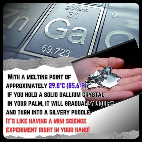 RotoMetals Gallium Metal 99.99% Pure 100 Grams in Saudi Arabia