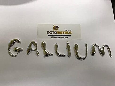 RotoMetals Gallium Metal 99.99% Pure 100 Grams in Saudi Arabia