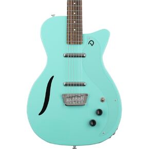 Danelectro Vintage Baritone Electric Guitar - Dark Aqua in Kuwait