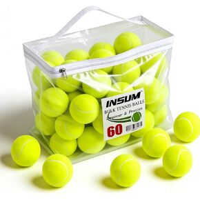 كرات تنس بالجملة للمبتدئين - 30/60/120 عبوة من كرات التنس عالية المرونة، قابلة للحمل للعب في الهواء الطلق للكلاب الأليفة والتدريب والجلب in Kuwait