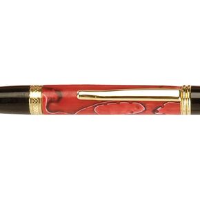 قلم Woodriver Scarlet Mesh فارغ - 3/4 بوصة × 3/4 بوصة × 5 بوصة - مجموعة أقلام تباع بشكل منفصل in Kuwait