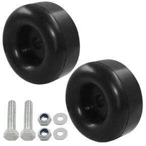 2-Pack Anti Vibration Rubber Foot, Heavy Duty Shock Pad Equipment Solid Rubber 1 X 2.5 Inch, Suitable for Generators Air Compressors Pumps for High-Pressure Cleaning Machines/DIY Enthusiasts in Kuwait