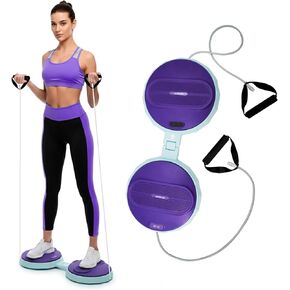 أداة تمرين آلة تويستر للخصر، لوحة آب تويستر مع شاشة رقمية LED ذكية، أداة تويستر بدون ضوضاء لمعدات الصالة الرياضية المنزلية in Kuwait