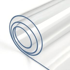 مفرش طاولة من البولي فينيل كلوريد مقاس 91.44 سم × 152.4 سم - مقاوم للماء، ومقاوم للحرارة، وسهل التنظيف، وواقي مكتب لتناول الطعام، والمكتب، وطاولات القهوة، ومقاوم للخدش. in Kuwait