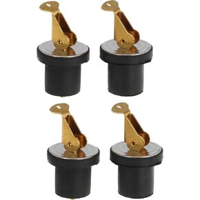 Boat Drain Plug Brass Boat Plug Snap Rubber Plugs Deck Plug for Boat Marine Twist Accessories in Kuwait